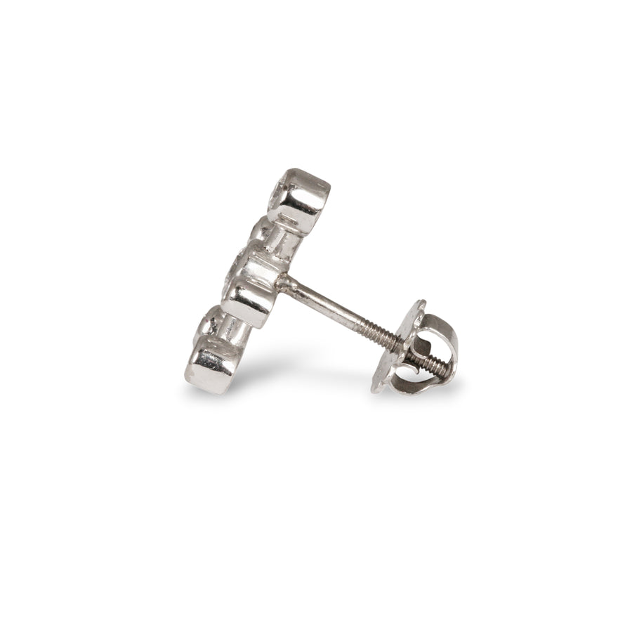 Dendritic Diamond Earrings