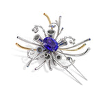 QUARK BROOCH by Alexander Davis Jewellery London