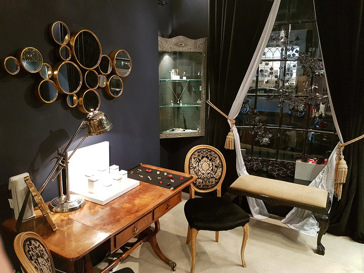 Shop interior by Alexander Davis Jewellery in London