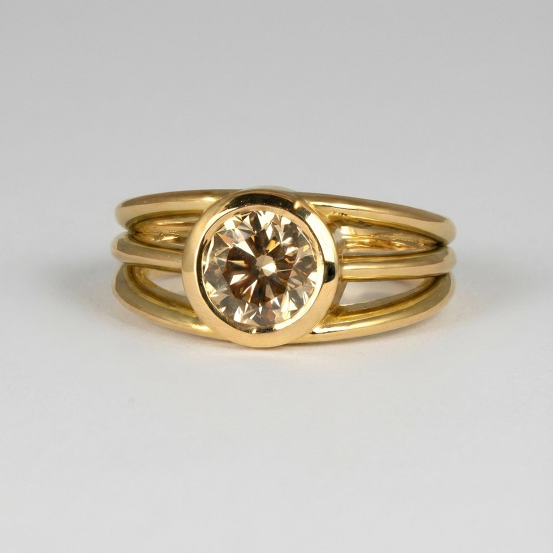 Old Cut Diamond Engagement Ring