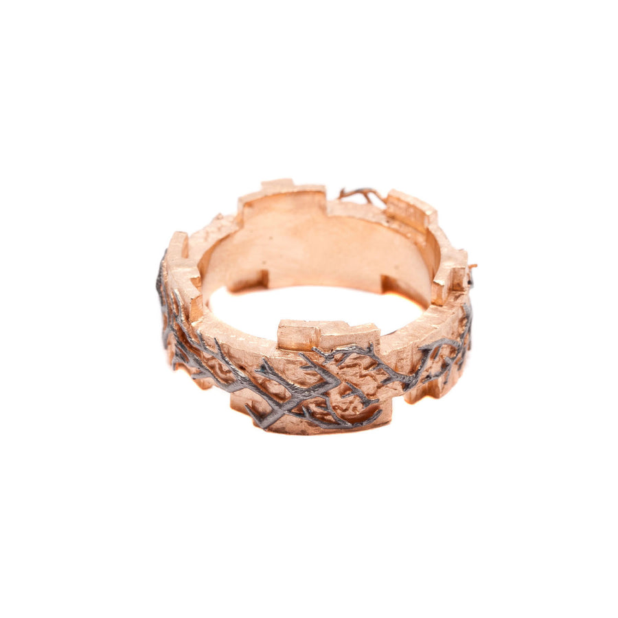 Typhoon Palace Rose Gold Interlocking Ring
